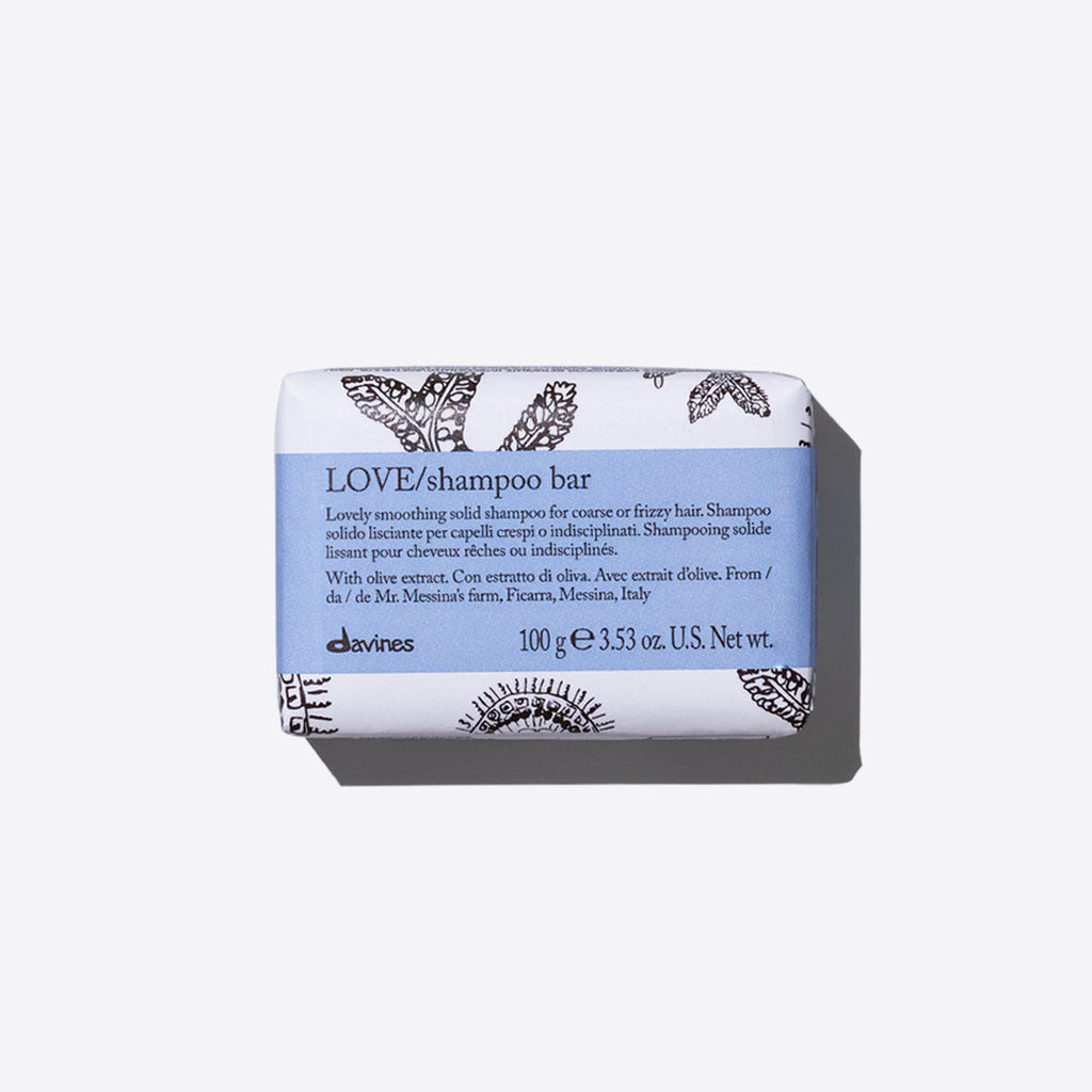 Davines LOVE SMOOTH Shampoo Bar w/ Tin Holder - Station Retail