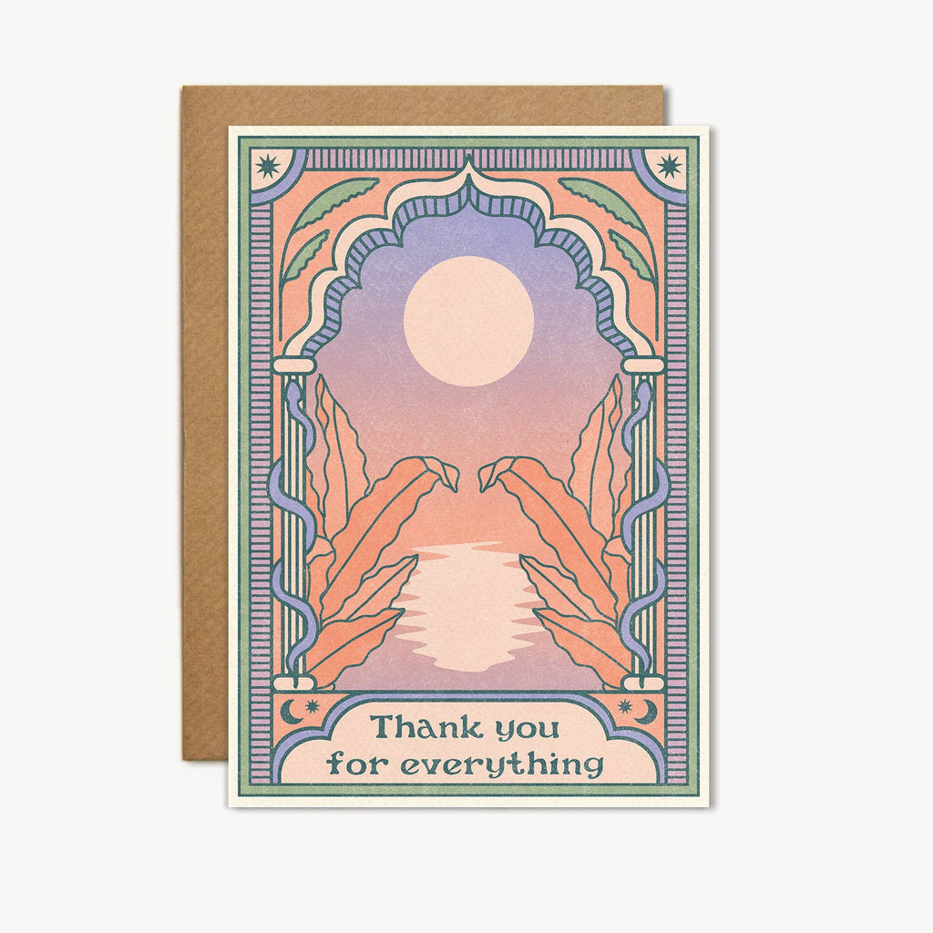 Thank you for everything Card - Station Retail