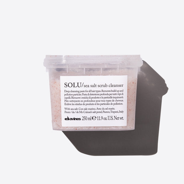 Davines SOLU Sea Salt Scrub Cleanser - Station Retail