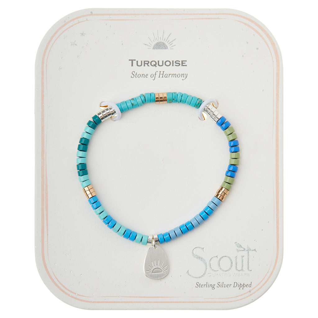 Scout Stone of Harmony Turquoise Charm Bracelet - Station Retail