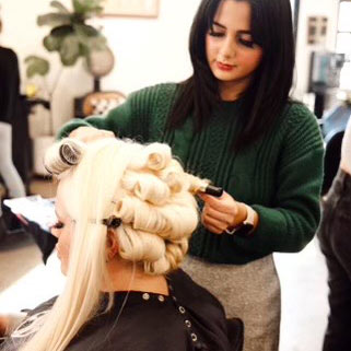 Blowout at Station Salon